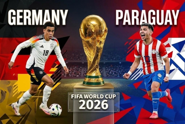 Tuyển Đức đối đầu Paraguay là trận đấu đáng chú ý